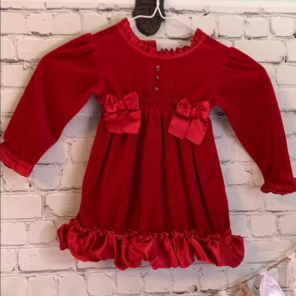 Camilla Dress Red sz 24mo - Picture 1 of 5
